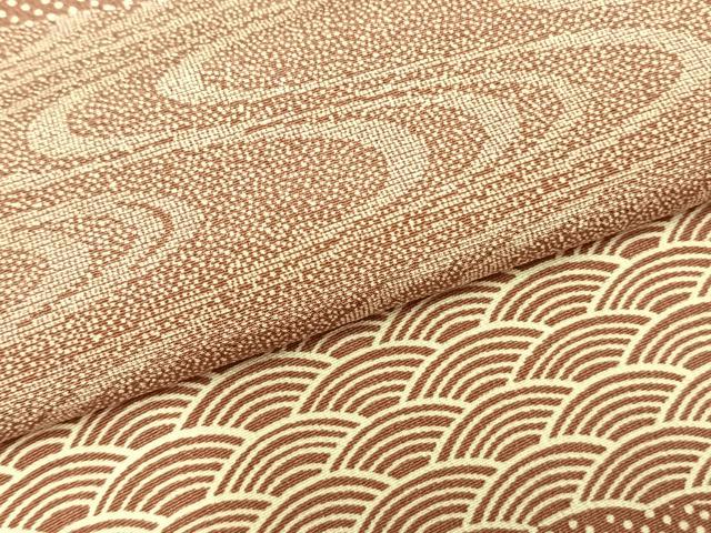 平和屋着物▽訪問着 単衣 流水文 正絹 逸品 未使用 AABB2291fy