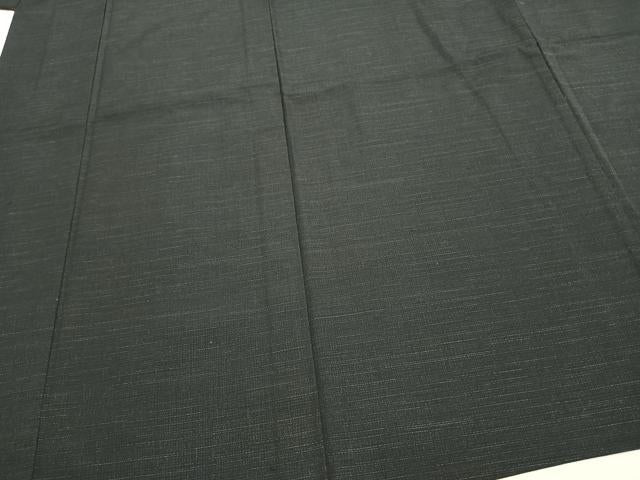 平和屋着物▽男性 お召 単衣 アンサンブル 霞文 正絹 逸品 AABB2300fy