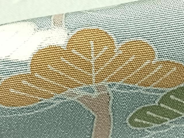 平和屋着物▽訪問着 単衣 作家物 松 正絹 逸品 AABB2306fy