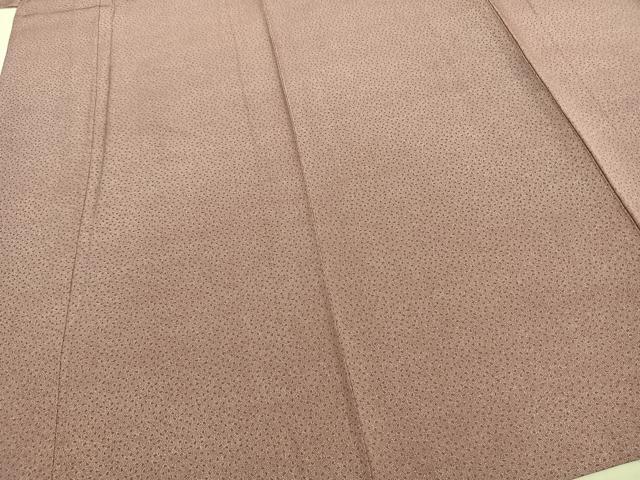 平和屋着物▽江戸小紋 単衣 作家物 花尽くし 正絹 逸品 AABB2312fy