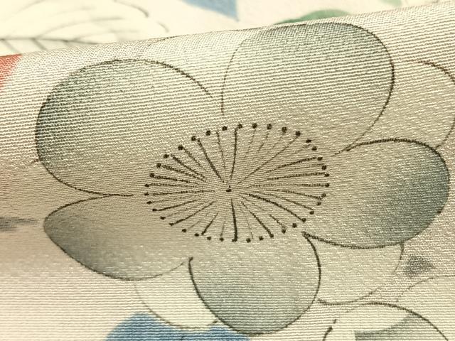 平和屋着物▽訪問着 単衣 辻が花 正絹 逸品 AABB2338fy