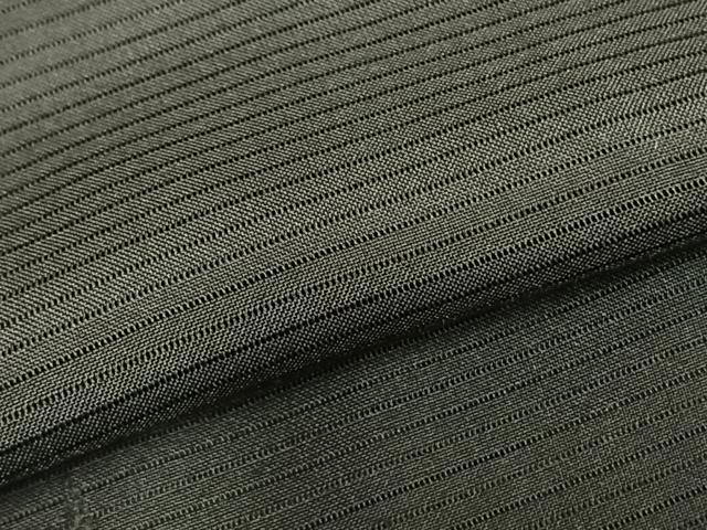 平和屋着物▽男性 黒紋付 長羽織 スリーシーズン 春夏秋 塵除け 正絹 逸品 AABB2361fy