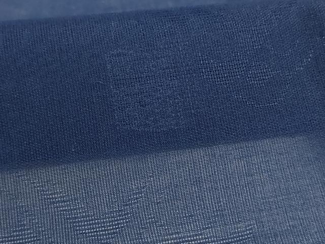 平和屋着物*夏物 色無地 紗 留紺色 正絹 逸品 AABB2490jd