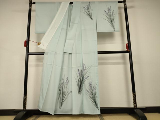 平和屋着物*夏物 洗える最高級着物 <英>はなぶさ謹製 訪問着 絽 草花文 AABB2593jd