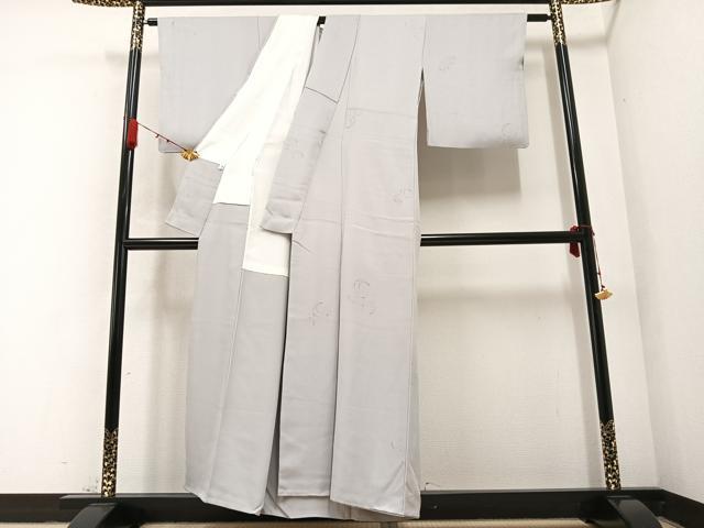 平和屋着物●訪問着 松葉文 正絹 逸品 AABB2923ph