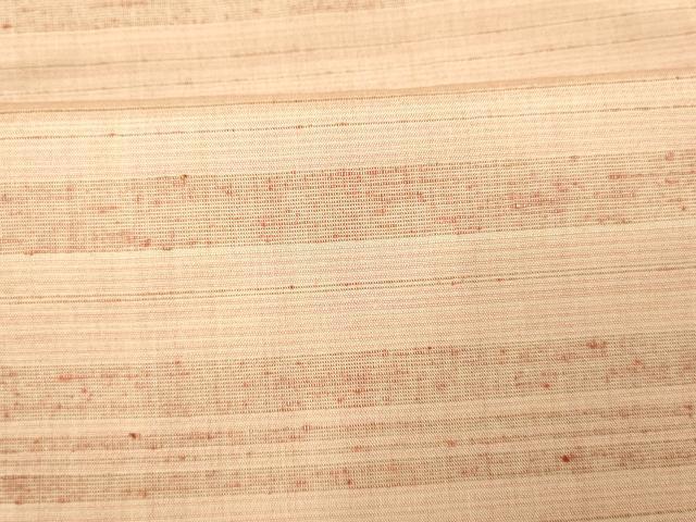 平和屋着物■上質な紬 横段文 正絹 逸品 AABB3150fw