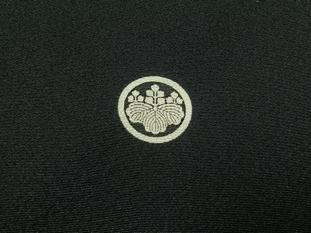 平和屋着物▽豪華黒留袖 単衣 駒刺繍 飛鶴風景松文 金糸 金彩 正絹 逸品 AABB3591jh