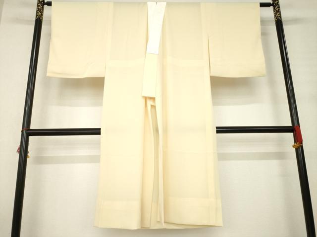 平和屋着物●長襦袢 無双仕立て 蜂蜜色 やまと誂製 正絹 逸品 AABB3830ck