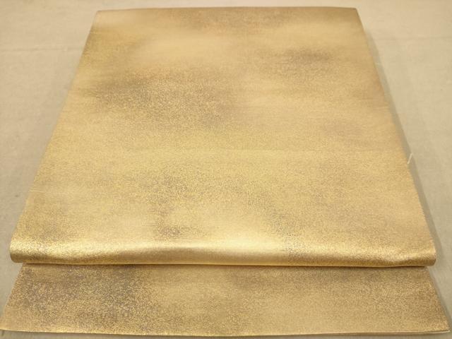 平和屋着物◎六通柄袋帯 霞文 引箔 正絹 逸品 AABB4012dt