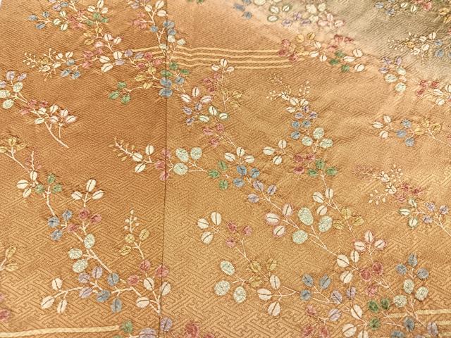 平和屋着物●訪問着 萩 暈し染め 正絹 逸品 AABB4370ph