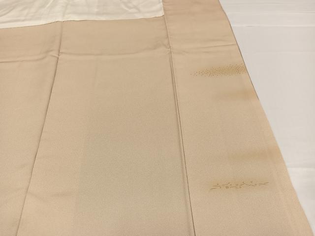平和屋着物●訪問着 刺繍 霞文 暈し染め 金彩 背抜き仕立て 正絹 逸品 AABB4399ph