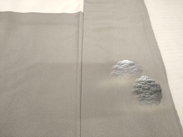 平和屋着物●豪華色留袖 作家物 手描き 樹林風景文 正絹 逸品 AABB4465ck