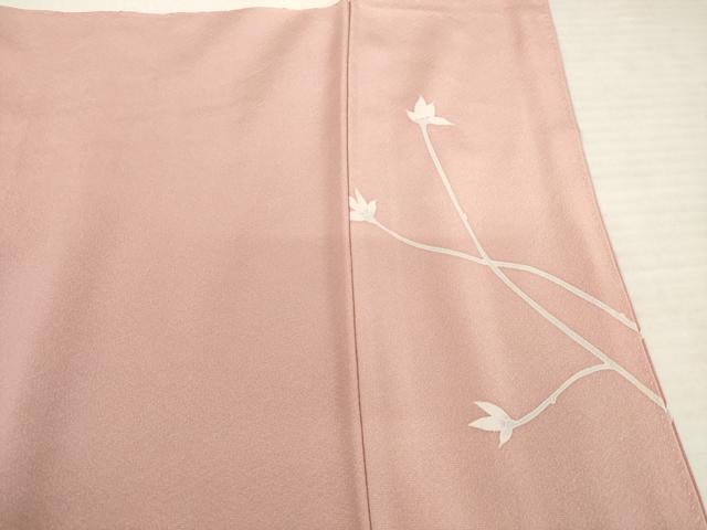 平和屋着物●訪問着 枝花文 暈し染め 正絹 逸品 AABB4476ck