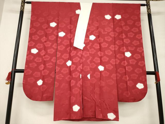 平和屋着物●染色作家 斉藤三才 振袖・長襦袢(袷)セット 飛鳥文 黒地 正絹 逸品 AABB5444ck