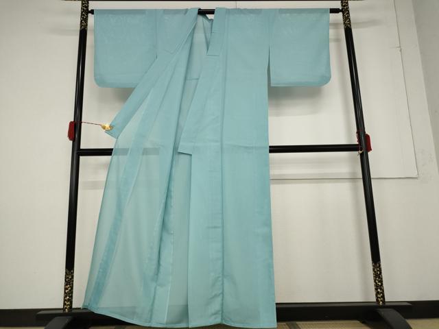 平和屋着物*夏物 色無地 絽 瓶覗色 洗える着物 AABB5842st