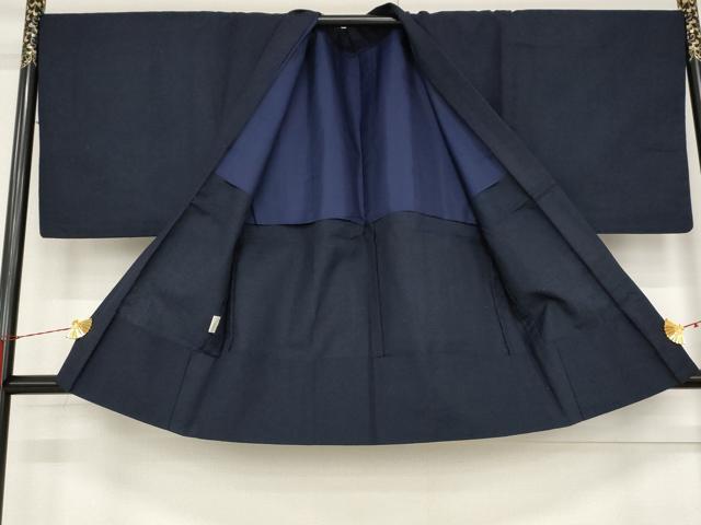 平和屋着物▽男性 単衣 アンサンブル 霞文 ウール AABB5898st