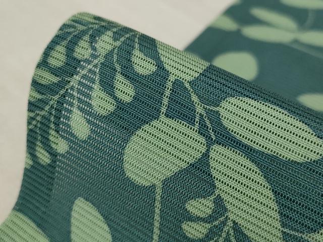 平和屋着物*夏物 訪問着 絽 草花文 銀糸 正絹 逸品 AABB5918st