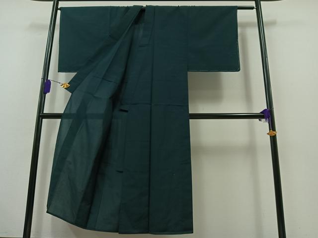平和屋着物▽男性 紬 単衣 百入茶色 正絹 逸品 AABB6204jh