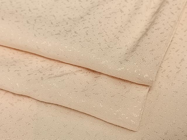 平和屋着物●上質な色無地 一斤染色 正絹 逸品 AABB6425zg