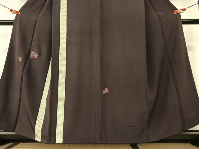 平和屋着物●訪問着 刺繍 破れ色紙花文 正絹 逸品 AABB6451zg