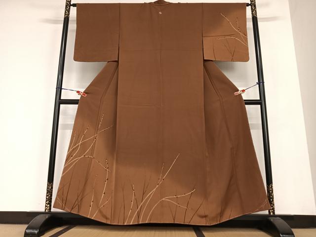 平和屋着物●訪問着 駒刺繍 蕾 ろうけつ染め 暈し染め 正絹 逸品 未使用 AABB6581zg