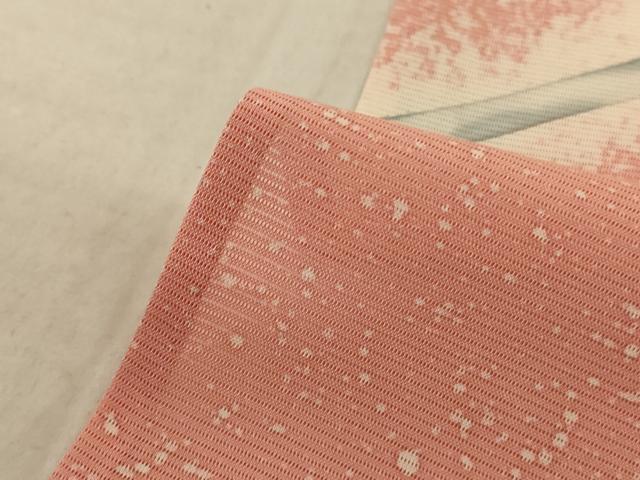 平和屋着物*夏物 訪問着 絽 枝花文 正絹 逸品 AABB6696jd