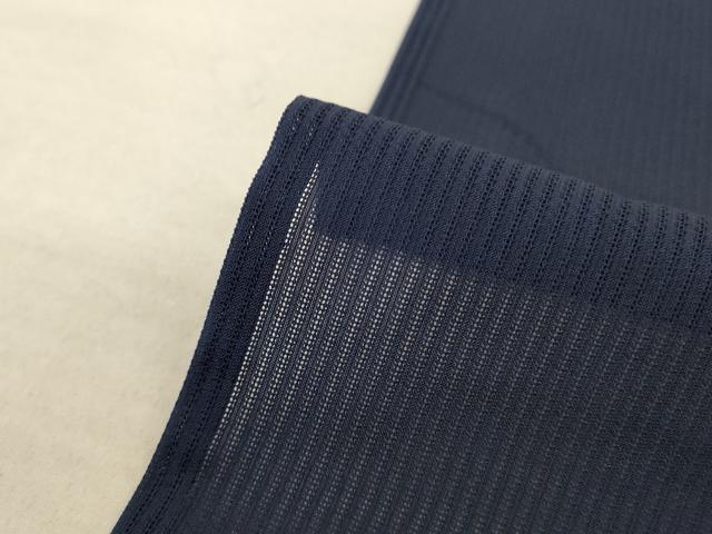 平和屋着物*夏物 色無地 縦絽 流水紋紗 青褐色 正絹 逸品 AABB6704jd