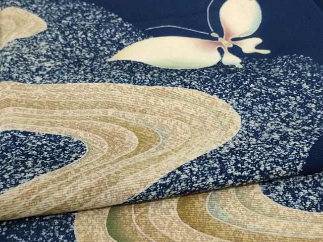 平和屋着物*夏物 訪問着 絽 舞蝶文 正絹 逸品 AABB6712jd