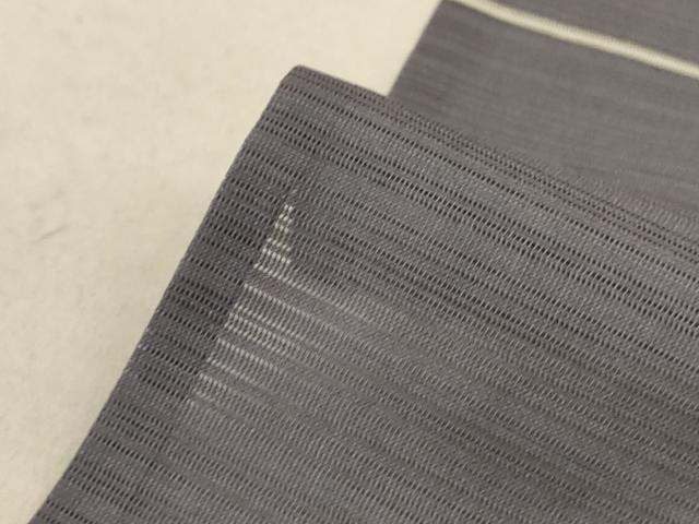 平和屋着物*夏物 訪問着 絽 刺繍 横段文 金彩 正絹 逸品 AABB6714jd