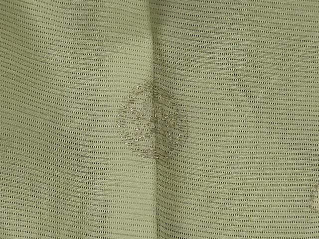 平和屋着物*夏物 訪問着 絽 駒刺繍 草花文 銀彩 正絹 逸品 AABB6744jd
