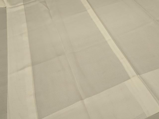 平和屋着物*夏物 長襦袢 絽 鳥の子色 正絹 逸品 AABB6797jd