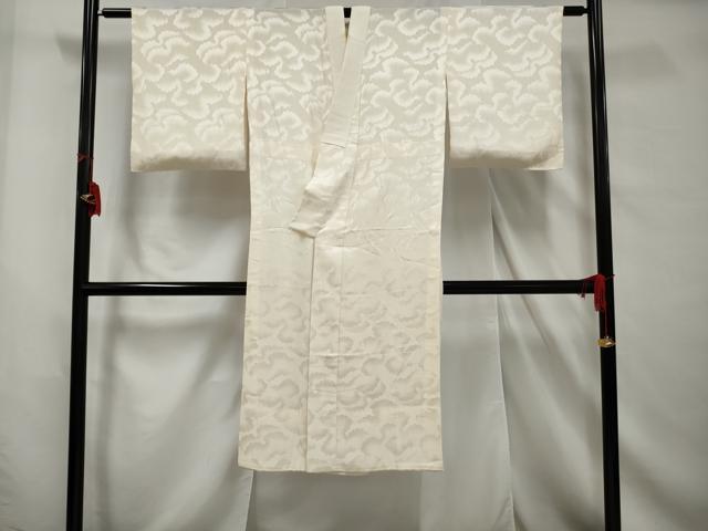 平和屋着物■長襦袢 無双仕立て 霞文 正絹 逸品 AABB6850gw