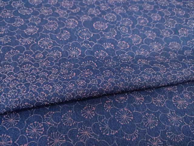 平和屋着物●上質な小紋 梅尽くし 正絹 逸品 AABB7951ck