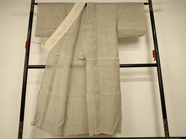 平和屋着物*夏物 上布 130亀甲 ゑり善扱い 麻 逸品 AABB8244jd
