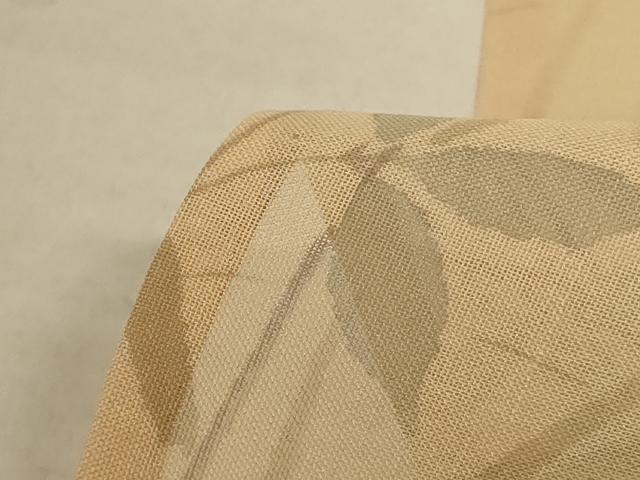 平和屋着物*夏物 訪問着 紗 作家物 草花文 ますいわ屋扱い 正絹 逸品 AABB8246jd