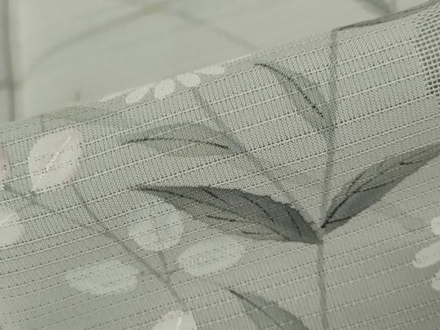 平和屋着物*夏物 訪問着 絽 流水草花文 銀彩 やまと誂製 正絹 逸品 AABB8693st