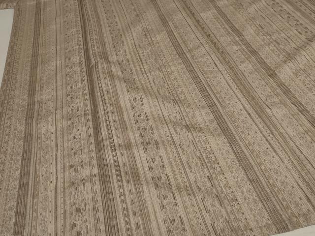 平和屋着物*夏物 小紋 間道 AABB8695st