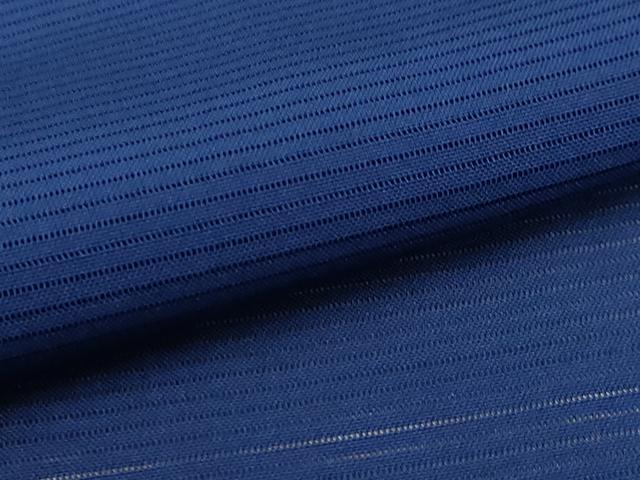 平和屋着物*夏物 色無地 絽 深縹色 正絹 逸品 AABB8769sx