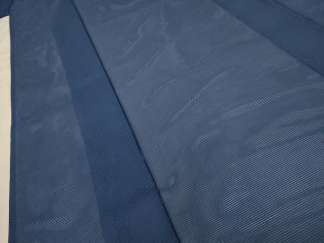 平和屋着物*夏物 色無地 絽 深縹色 洗える着物 AABB8807sx