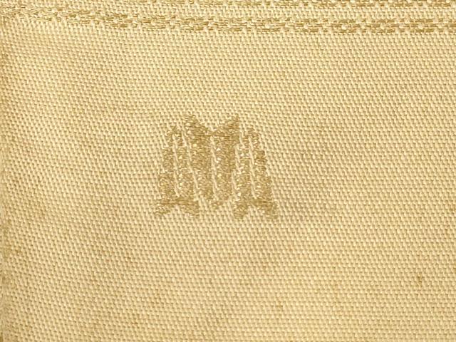 平和屋着物◎六通柄 本袋帯 唐織 樹林文 金糸 正絹 逸品 AABB9158dt