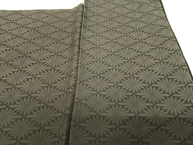 平和屋着物●訪問着 友禅 花楽器文 黒地 金彩 正絹 逸品 未使用 AABC0104zg