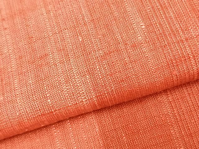 平和屋着物▽上質な紬 単衣 霞文 正絹 逸品 未使用 AABC0313fy