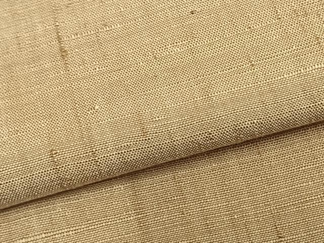 平和屋着物▽上質な紬 単衣 霞文 正絹 逸品 AABC0451fy