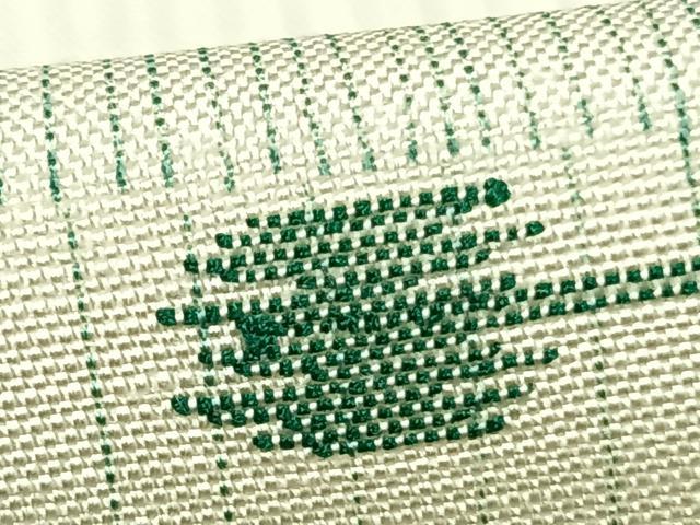 平和屋着物▽上質な紬 単衣 抽象文様 正絹 逸品 AABC0544fy