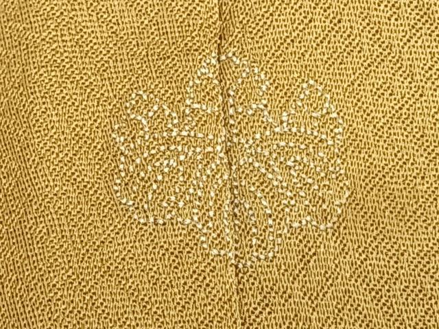 平和屋着物▽訪問着 単衣 刺繍 枝花文 暈し染め 正絹 逸品 AABC0562fy