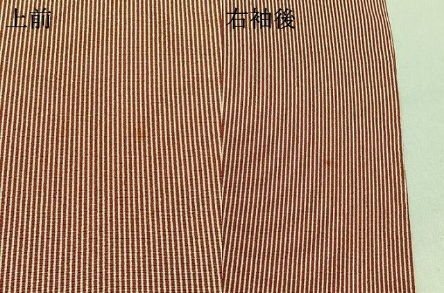 平和屋着物▽江戸小紋 単衣 万筋 正絹 逸品 AABC1209jh
