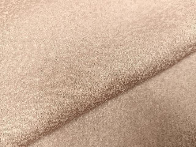 平和屋着物●上質な色無地 水柿色 正絹 逸品 AABC1722ph