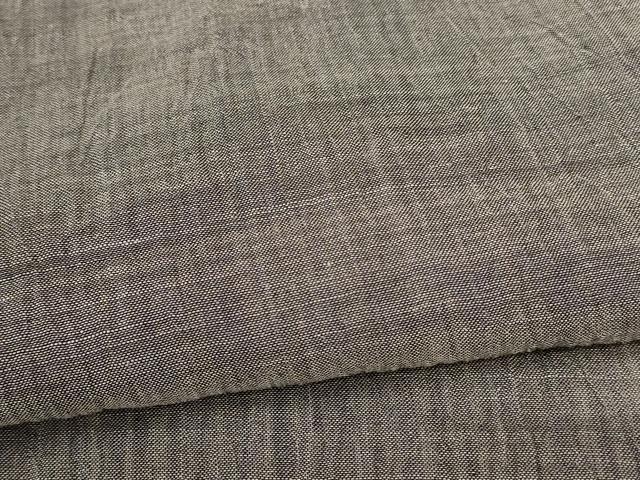 平和屋着物*夏物 男性 本場小千谷ちぢみ 霞文 麻 逸品 AABC1801jd