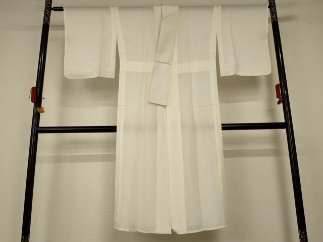 平和屋着物*夏物 長襦袢 絽 鳥の子色 正絹 逸品 AABC1817jd
