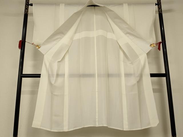 平和屋着物*夏物 長襦袢 絽 鳥の子色 正絹 逸品 AABC1817jd